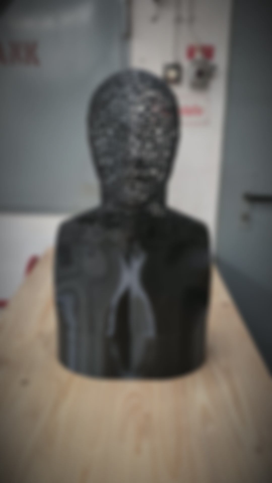 Load video: BeastifyFX – Premium Silicone Mask Stands &amp; Display Solutions for Collectors &amp; FX Artists